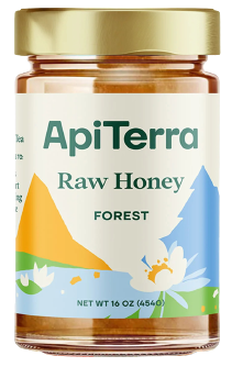 100% Pure Raw Honey Forest