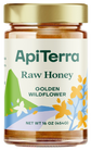 100% Pure Raw Honey Golden Wildflower