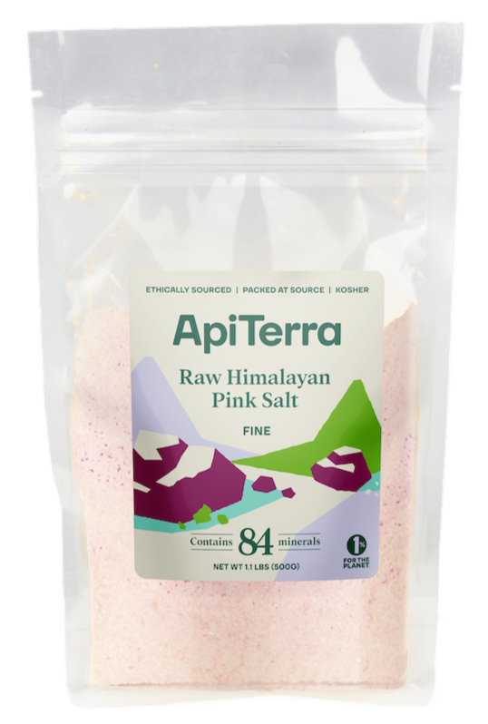 Raw Himalayan Pink Salt Pouch