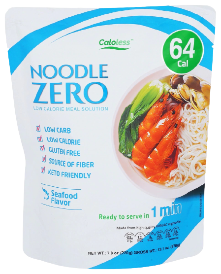 Seafood Konjac Noodle (6 Pack Case)