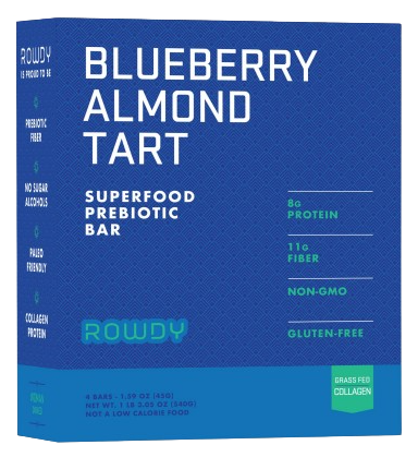 Blueberry Almond Tart Snack Bar (4 Pack)