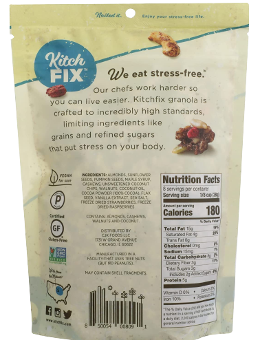 Grain Free Coco Sea Salt Granola