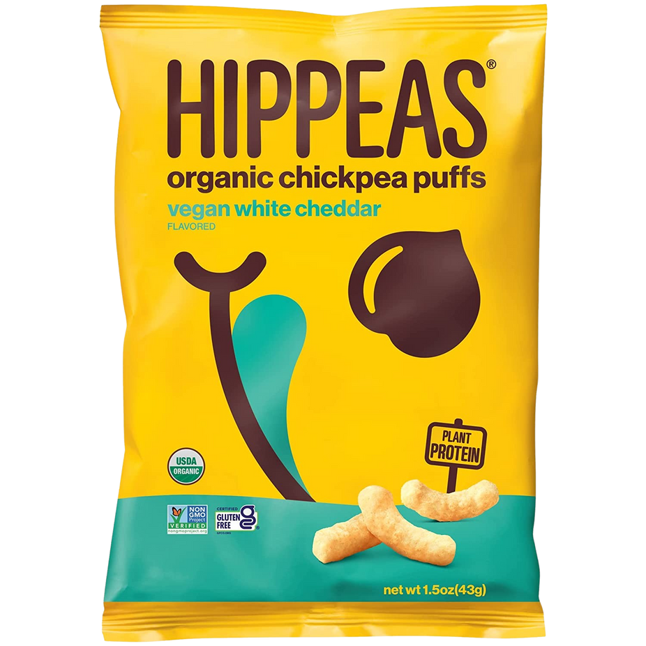 Organic Vegan White Cheddar Chickpea Puffs 6ct