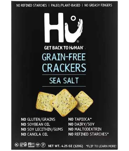 Grain-Free Sea Salt Crackers