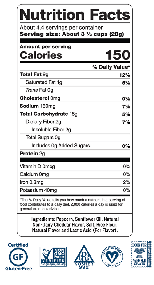 White Cheddar Popcorn