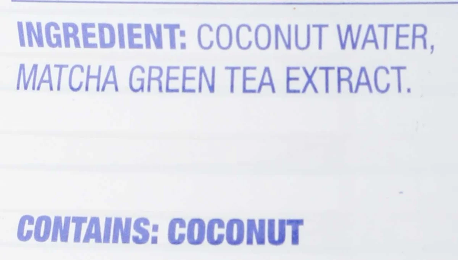 Matcha Coconut Water