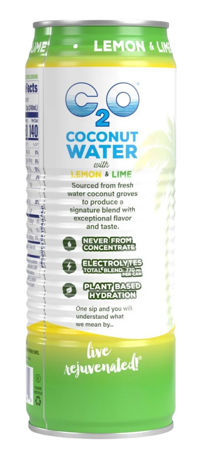 Lemon And Lime Coconut Water (12 Pack)