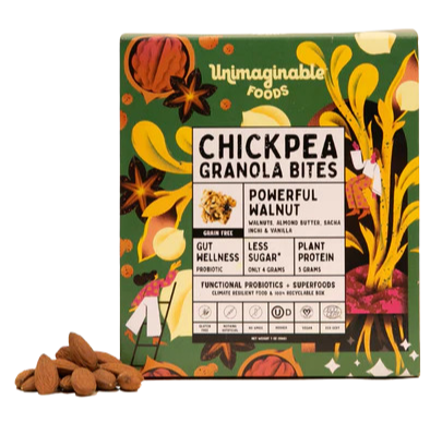 Powerful Walnut Chickpea Granola
