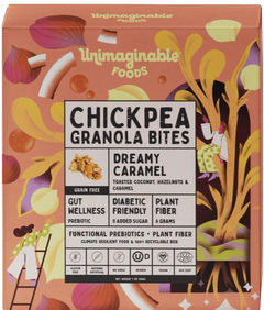 Caramel Chickpea Granola Bites