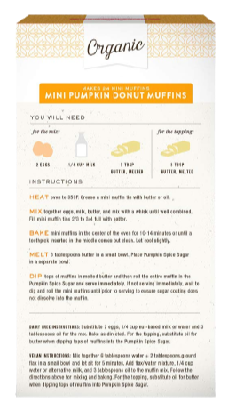 Pumpkin Donut Mix