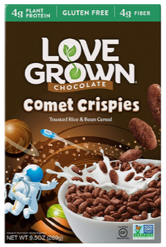 Chocolate Comet Crispies Cereal