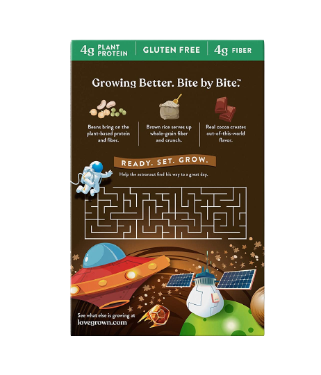 Chocolate Comet Crispies Cereal