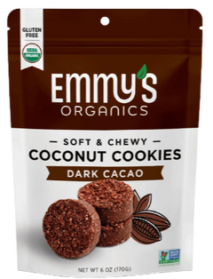 Organic Dark Cacao Coconut Cookies