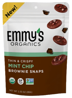 Organic Mint Chip Brownie Snaps