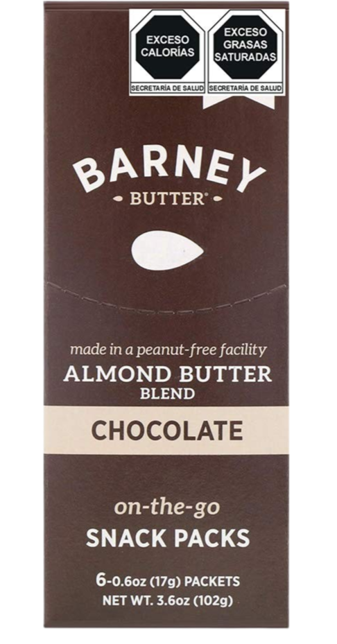 Almond Butter Chocolate On-the-Go Snack Packs (6 Pack)