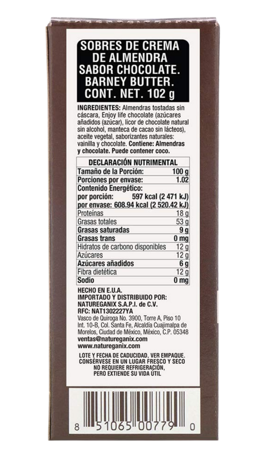 Almond Butter Chocolate On-the-Go Snack Packs (6 Pack)