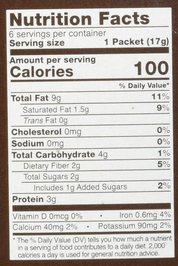 Almond Butter Chocolate On-the-Go Snack Packs (6 Pack)