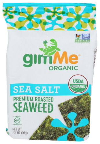 Organic Seaweed Chips With Sea Salt