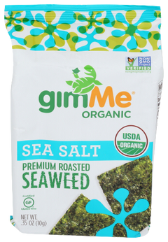 Organic Seaweed Chips With Sea Salt