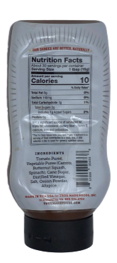 Ketchup Less Sugar