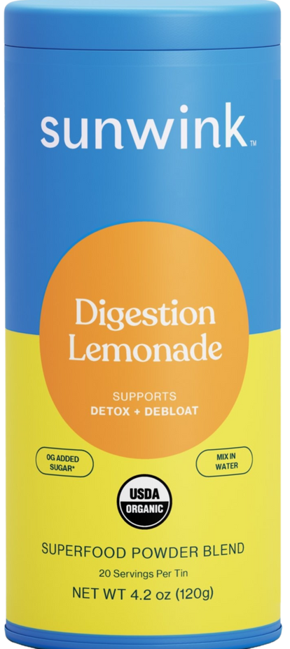Organic Digestion Lemonade Superfood Mix Dietary Supplement