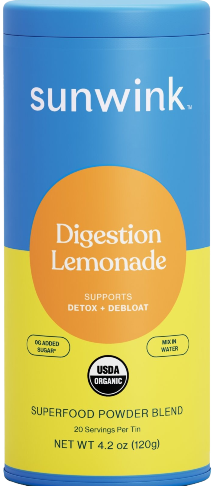 Organic Digestion Lemonade Superfood Mix Dietary Supplement