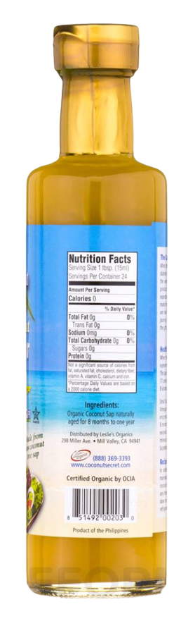Organic Raw Coconut Vinegar