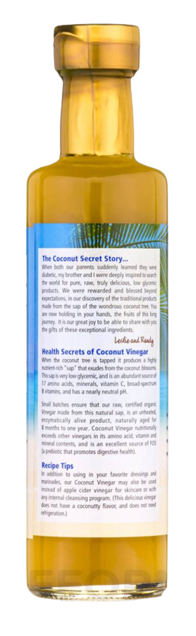 Organic Raw Coconut Vinegar