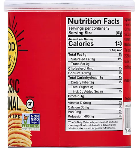 Classic Original Potato Crisps