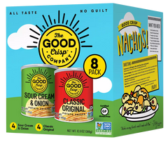 Potato Crisp Original and Sour Cream & Onion Variety Pack (8 Pack)