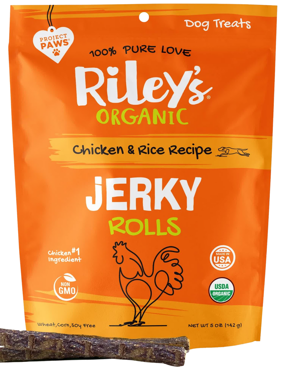 Organic Chicken Jerky Dog Treats