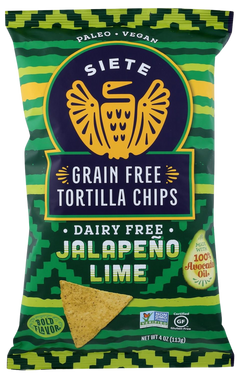 Grain Free Jalapeno Lime Tortilla Chips