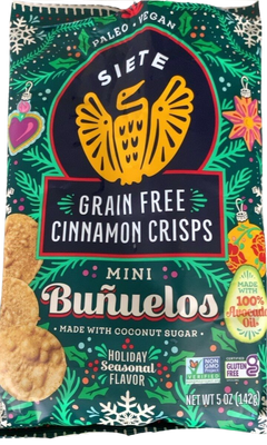 Grain Free Cinnamon Crisps