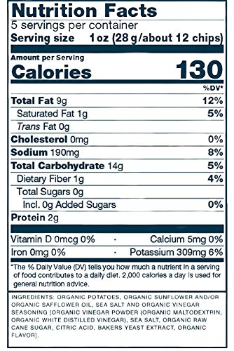 Sea Salt & Vinegar Potato Chips