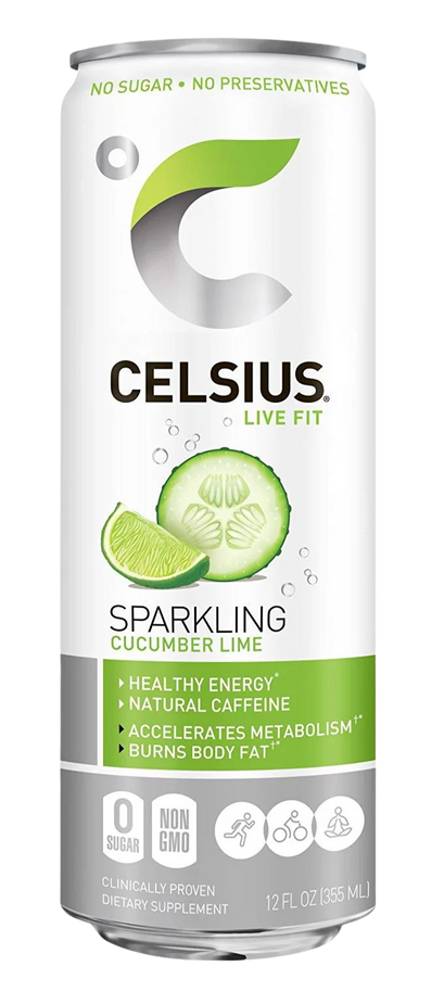 Cucumber Lime Sparkling Water (12 Pack)