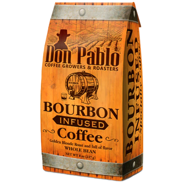 Bourbon Infused Whole Coffee Beans