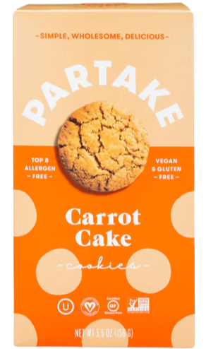 Crunchy Carrot Cake Cookies