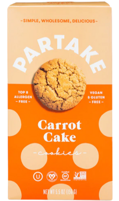 Crunchy Carrot Cake Cookies