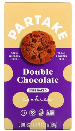 Soft Baked Double Chocolate Cookies