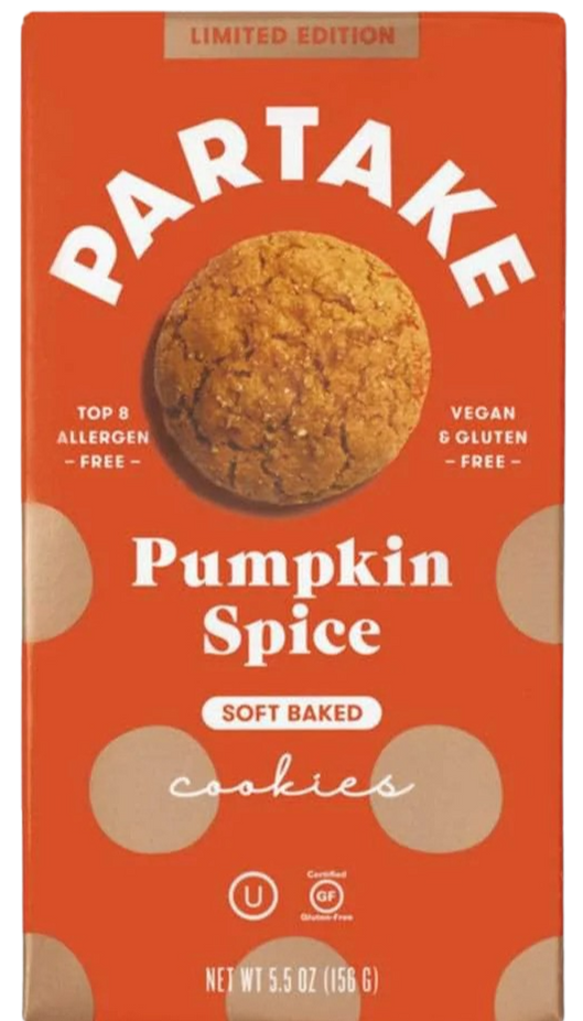 Soft Baked Pumpkin Spice Cookies