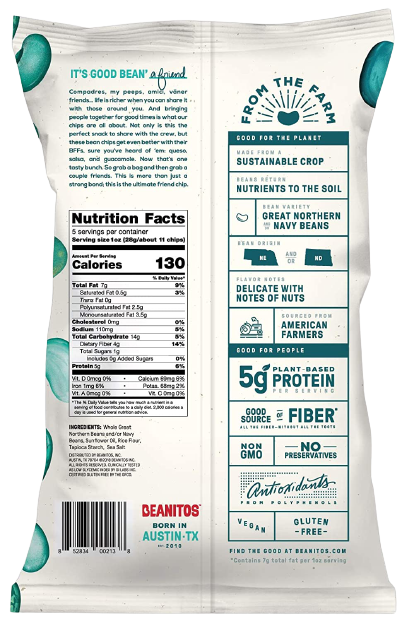 White Bean Tortilla Chips