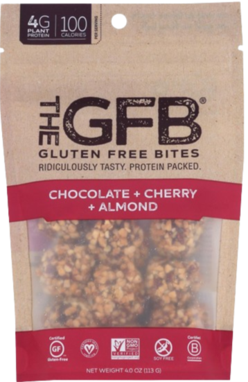 Gluten Free Chocolate Cherry  Almond Bites