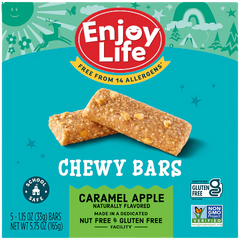 Gluten Free Caramel Apple Snack Bar