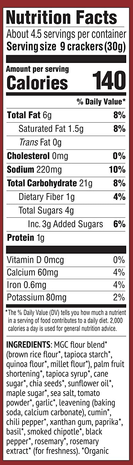 Chipotle Thin Crackers