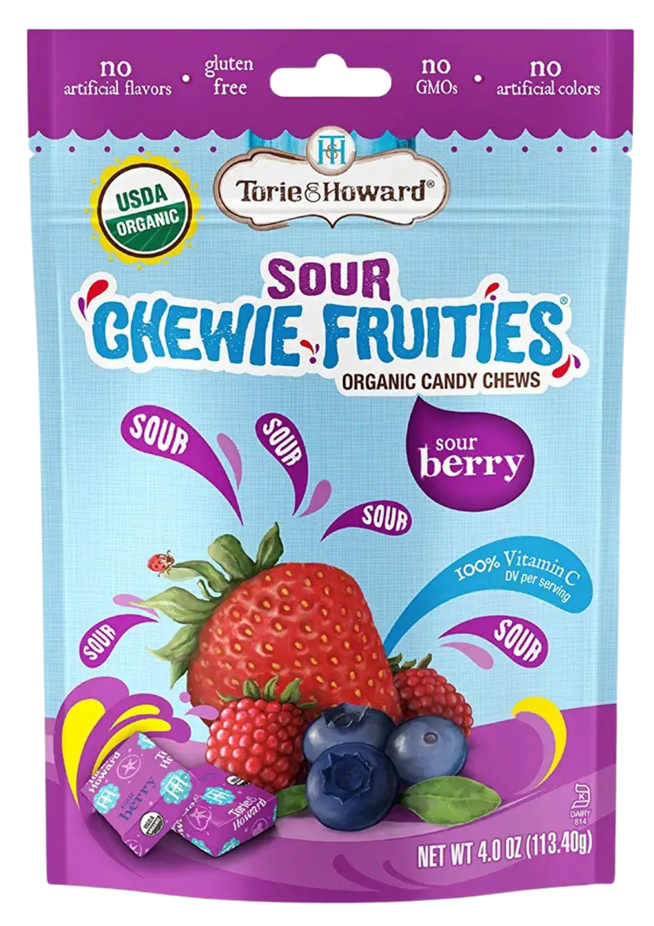 Organic Sour Berry Chewie Fruities
