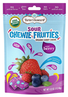 Organic Sour Berry Chewie Fruities