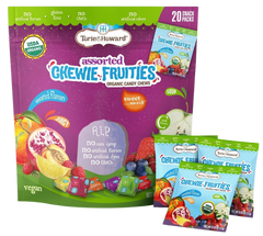 Organic Assorted Chewie Fruities Snack Packs, 20 Ct