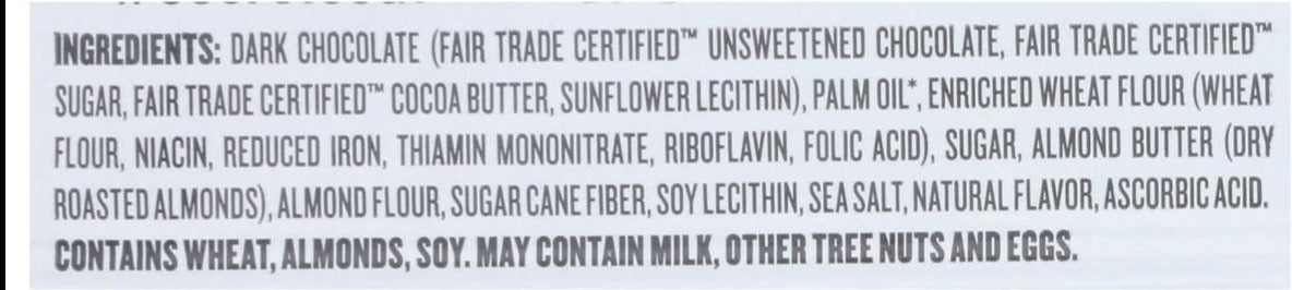 Dark Chocolate Almond Butter Crispy Wafers