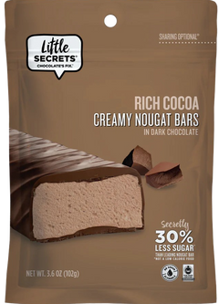 Dark Chocolate Cocoa Creamy Nougat Bar