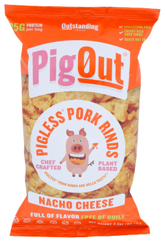 Nacho Cheese Pigless Pork Rinds